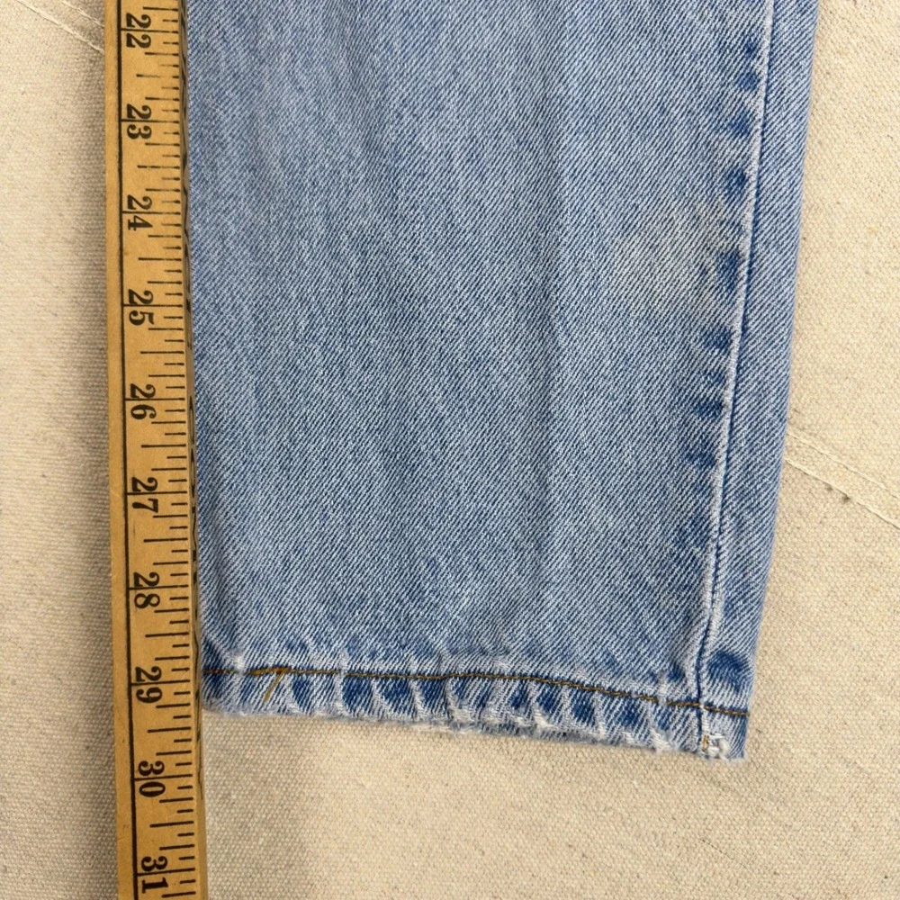 Vtg Levi's Orange Tab‎ 550 Jeans Men's 29.5x29.5 Light Wash Texas USA Made 1996